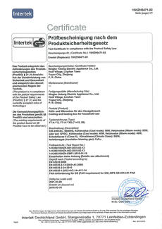 GS-Zertifikat